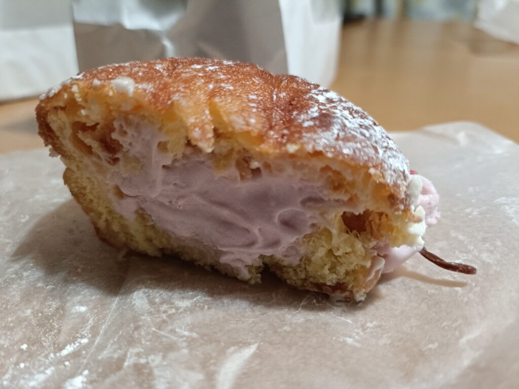 季節限定「ひとひら」の断面